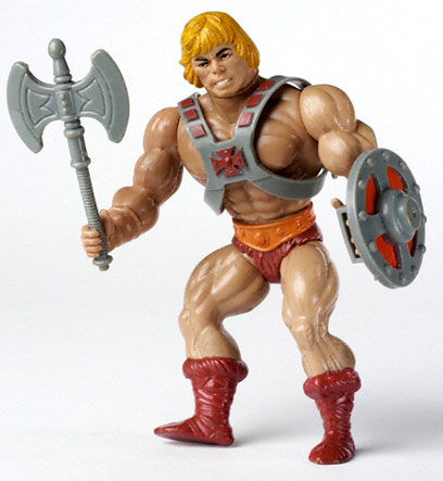 Masters of the Universe ,  He-Man,  Mattel , 1981- 1987. Museum  no. B.40:1-1994 
